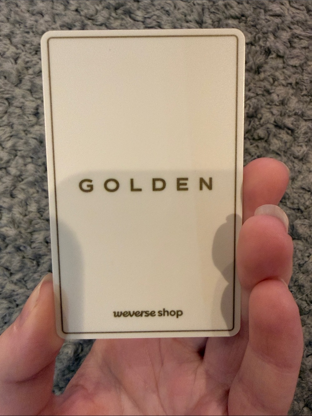BTS JungKook Golden POB Photocard - Picture 3 of 7